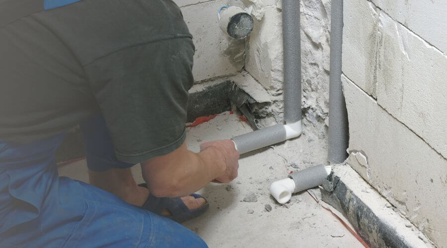 Expert burst pipe repair services in Elkins, AR